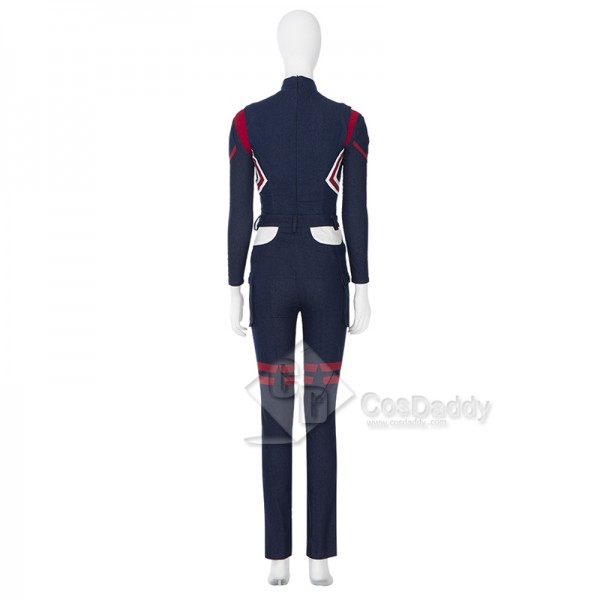What If Peggy Carter Cosplay Costume Captain Carter Jumpsuit Super Soldier Outfit