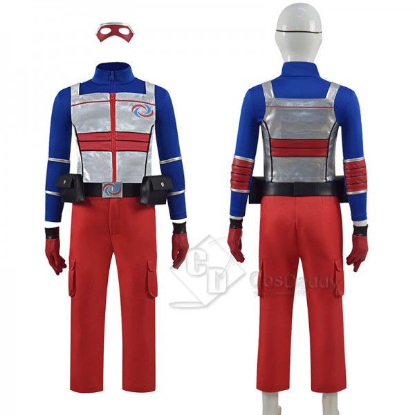 Kids Henry Danger Cosplay Costume Blue Jacket Uniform Halloween Carnival Suit