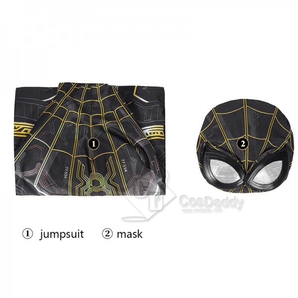 Spider-Man 3 No Way Home Peter Parker Cosplay Costume Kids Superhero Jumpsuit