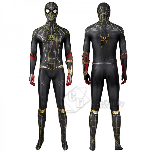 Spider-Man 3 No Way Home Peter Parker Cosplay Costume Superhero Jumpsuit Halloween Bodysuit