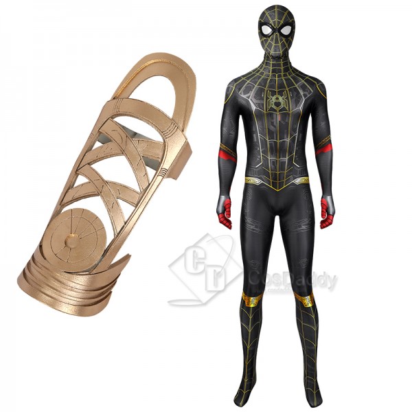 Spider-Man 3 No Way Home Peter Parker Cosplay Costume Superhero Jumpsuit Halloween Bodysuit