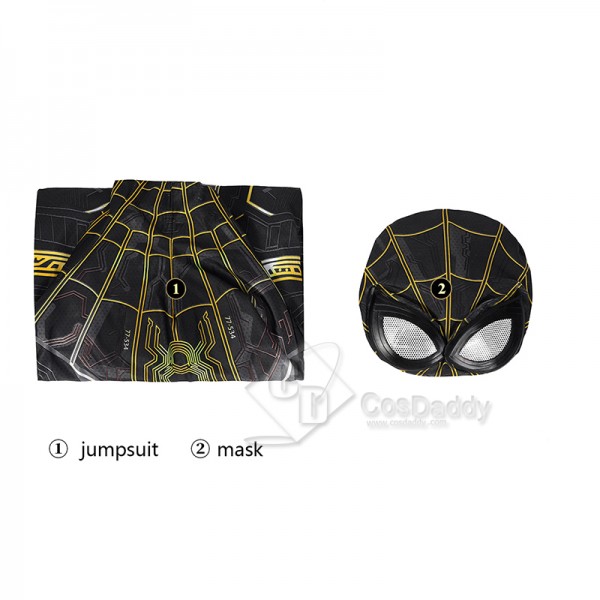 Spider-Man 3 No Way Home Peter Parker Cosplay Costume Superhero Jumpsuit Halloween Bodysuit