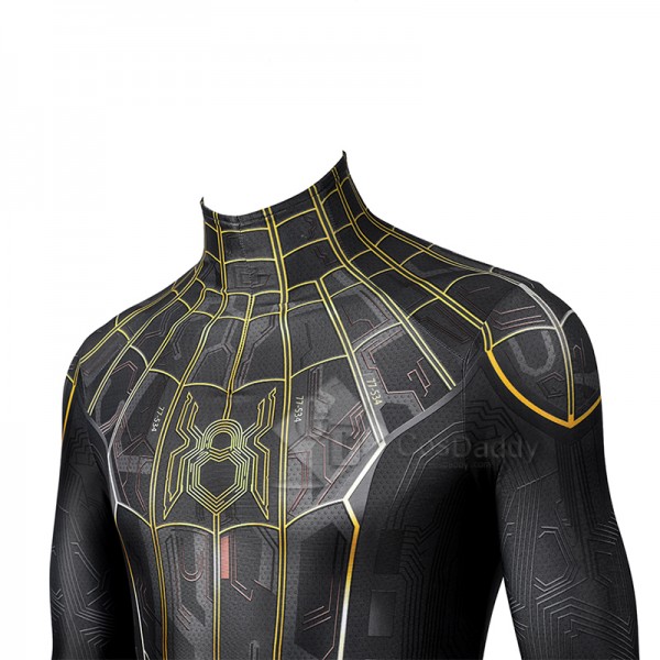 Spider-Man 3 No Way Home Peter Parker Cosplay Costume Superhero Jumpsuit Halloween Bodysuit