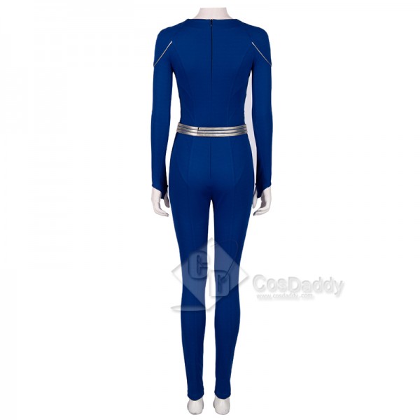 Supergirl Season 5 Kara Zor-El Cosplay Costume Overgirl Jumpsuit Superhero Bodysuit