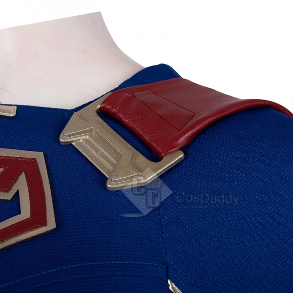 Supergirl Season 5 Kara Zor-El Cosplay Costume Overgirl Jumpsuit Superhero Bodysuit