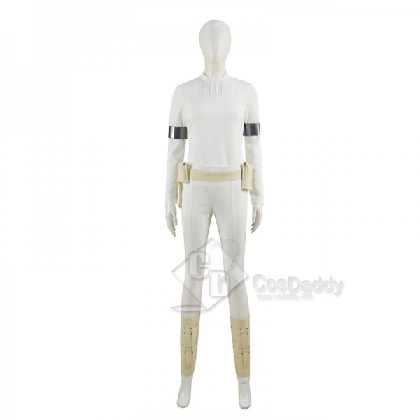 Star Wars Padme Amidala Cosplay Costume Padme Battle Outfit Halloween Carnival Suit