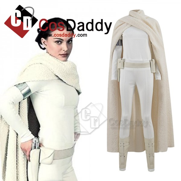 Star Wars Padme Amidala Cosplay Costume Padme Batt...