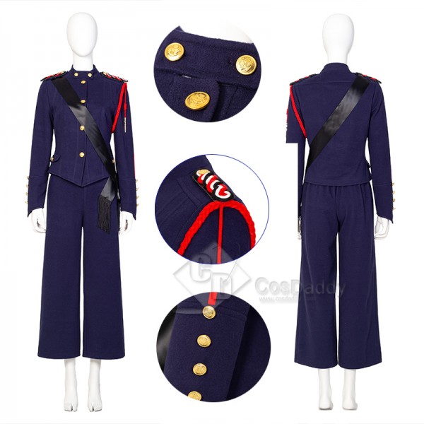 2020 America TV Motherland Fort Salem Uniform Jacket Anacostia Quartermain Cosplay Costume