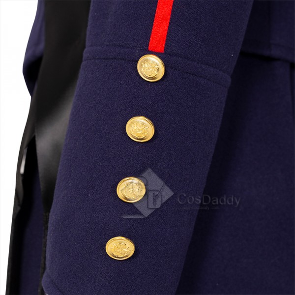 2020 America TV Motherland Fort Salem Uniform Jacket Anacostia Quartermain Cosplay Costume