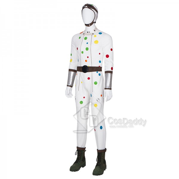 CosDaddy 2021 Movie The Suicide Squad Polka-Dot Man Abner Krill Cosplay Costume