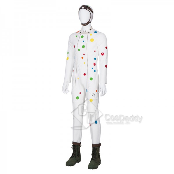 CosDaddy 2021 Movie The Suicide Squad Polka-Dot Man Abner Krill Cosplay Costume