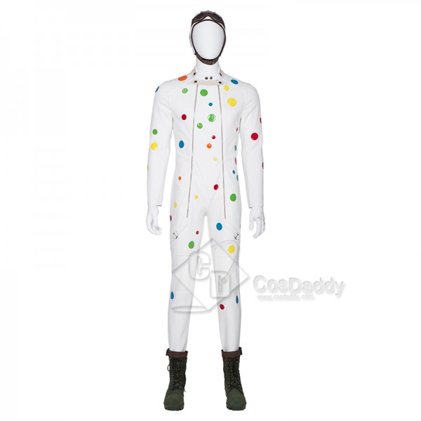 CosDaddy 2021 Movie The Suicide Squad Polka-Dot Man Abner Krill Cosplay Costume