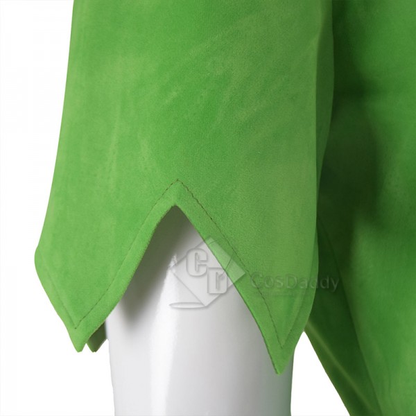 Disney Movie Peter Pan Cosplay Costume Green Fancy Outfit Halloween Suit