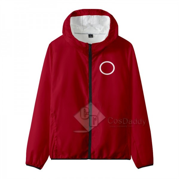 2021 South Korean Movie Squid Game Cosplay Costume  Jacket Pant Uniform Zipper Sportswear