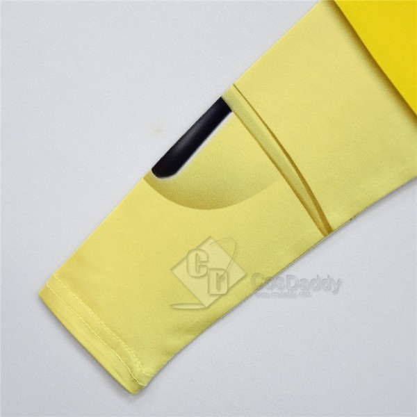 Squid Game 123 Wooden Man Robot Doll Cosplay Costume Yellow Dress Scary Mask For Adult Girl