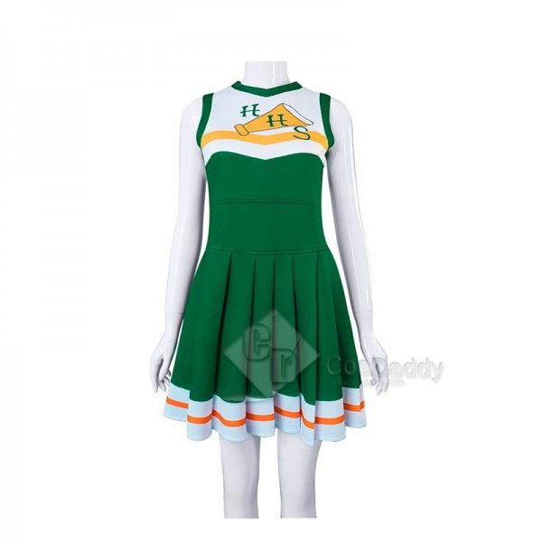 Stranger Things Season 4 Hawkins High School Chrissy Cunningham Cosplay Costume Halloween Cheerleader Uniform