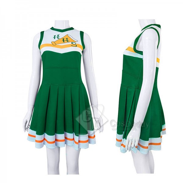 Stranger Things Season 4 Hawkins High School Chrissy Cunningham Cosplay Costume Halloween Cheerleader Uniform