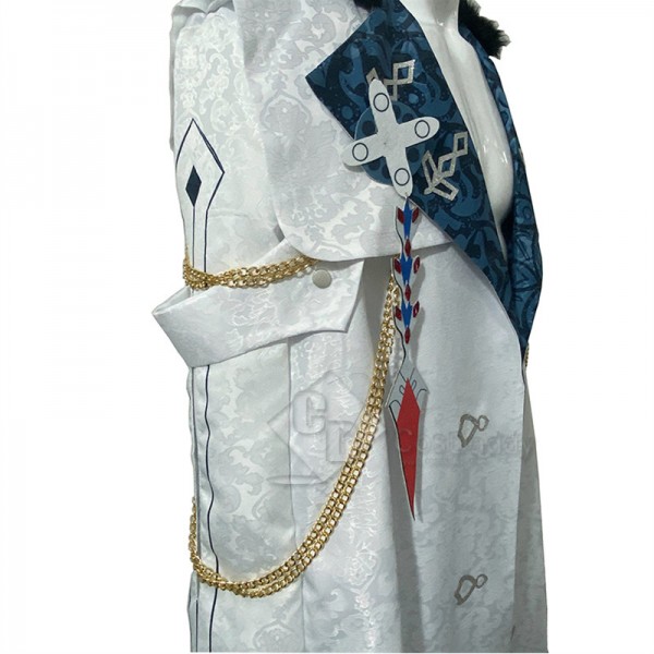 Game Genshin Impact Fatui Harbingers Childe Tartaglia Cosplay Costume Halloween Party Suit