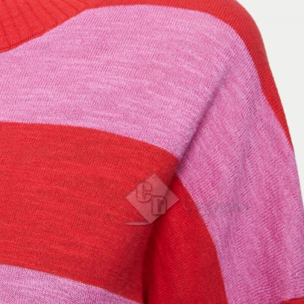 Doctor Who Donna Noble Pink Striped Jumper 60th Anniversary CosDaddy