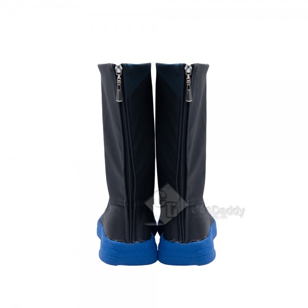 Cosdaddy Dick Grayson Nightwing Cosplay Costume Nightwing Leather Jumpsuit