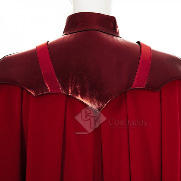 The Boys Season 3 Crimson Countess Cosplay  Costume Red Jumpsuit Witch Outfits