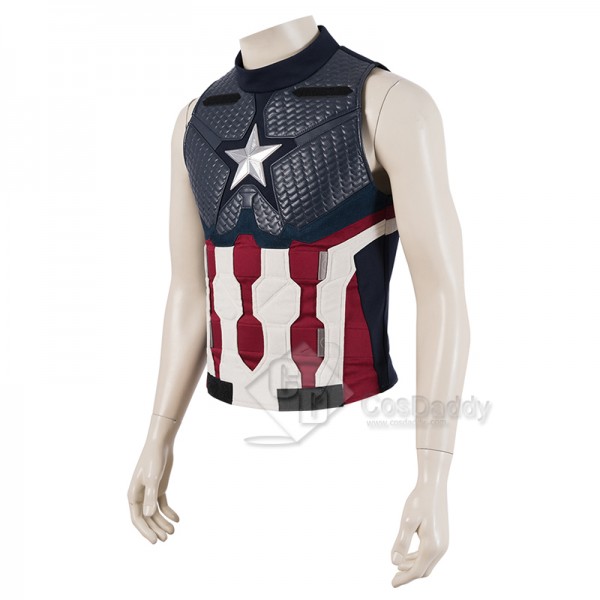 Civil War Captain America Cosplay Costume Steve Rogers Battle Suit Superhero Jumsuit 