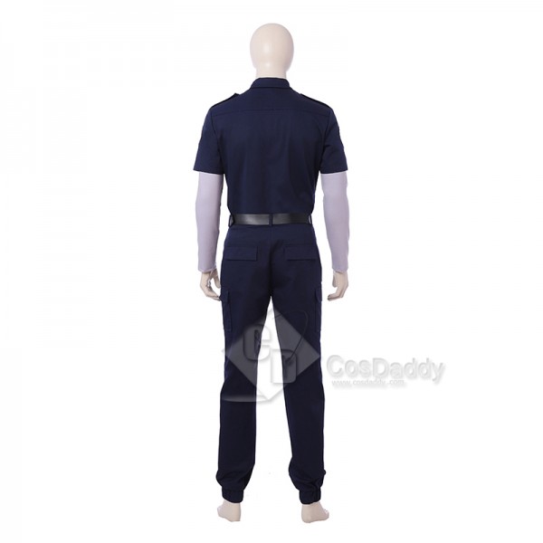 Resident Evil 2 Remake Leon Scott Kennedy Cosplay Costume Battle Suit