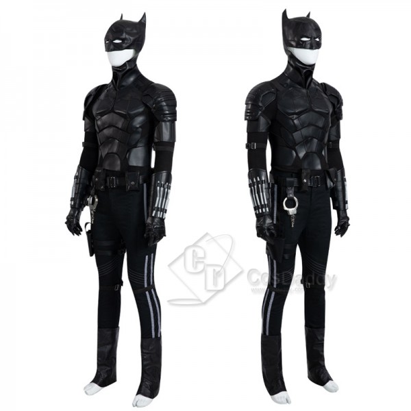 The Batman 2022 Bruce Wayne Robert Pattinson Cosplay Costume Halloween Carnival Suit