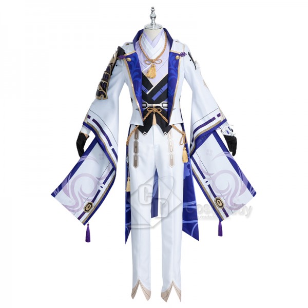 Genshin Impact Kamisato Ayato Cosplay Costume Brother Ayato Cosplay Boys Men Halloween Carnival Suit