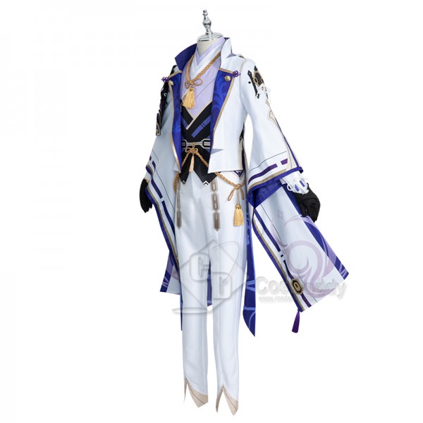 Genshin Impact Kamisato Ayato Cosplay Costume Brother Ayato Cosplay Boys Men Halloween Carnival Suit