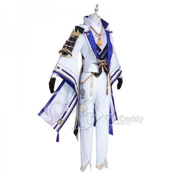 Genshin Impact Kamisato Ayato Cosplay Costume Brother Ayato Cosplay Boys Men Halloween Carnival Suit