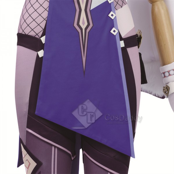 Game Genshin Impact Liyue Harbor Yelan Night Orchid Cosplay Costume Halloween Carnival Suit