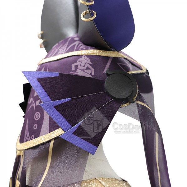 Anime Genshin Impact Cyno Sumeru Cosplay Costume Halloween Carnival Suit