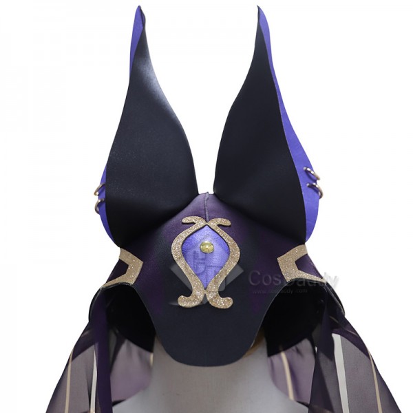 Anime Genshin Impact Cyno Sumeru Cosplay Costume Halloween Carnival Suit
