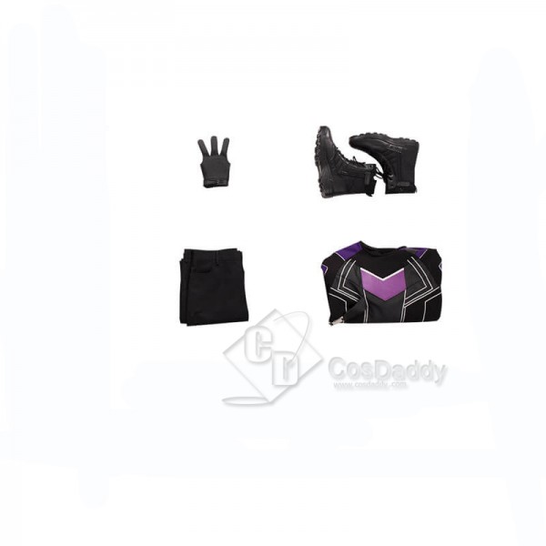 CosDaddy 2021 Hawkeye Clint Barton Costumes Jacket Halloween Cosplay Suit