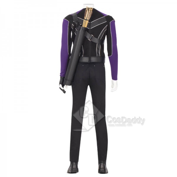 CosDaddy 2021 Hawkeye Clint Barton Costumes Jacket Halloween Cosplay Suit