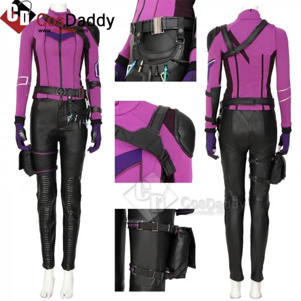 CosDaddy Hawkeye Kate Bishop Costumes Suit Women Kate Halloween Cosplay Outfit Top Level