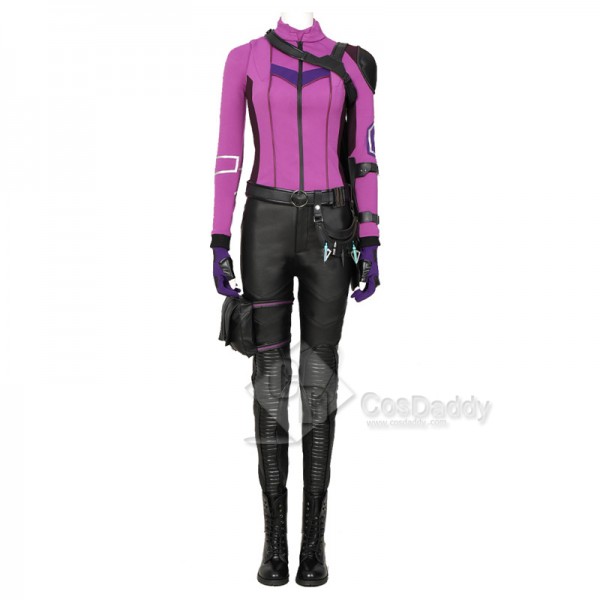 CosDaddy Hawkeye Kate Bishop Costumes Suit Women Kate Halloween Cosplay Outfit Top Level