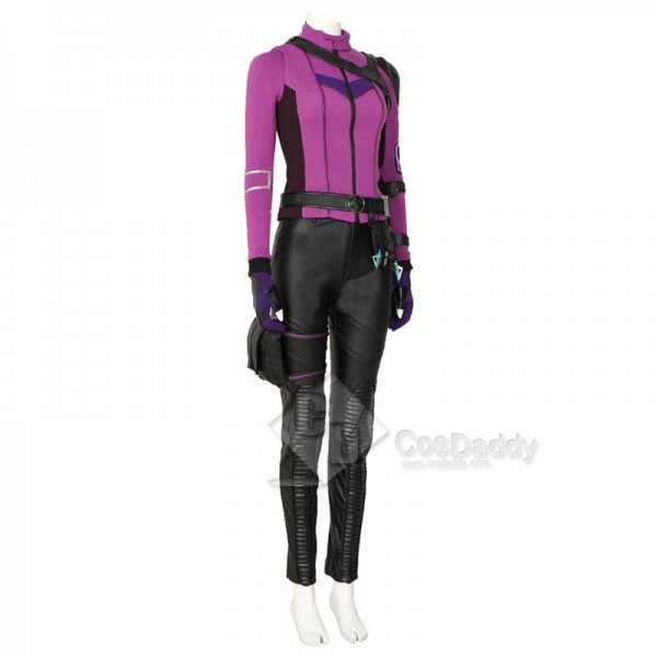 CosDaddy Hawkeye Kate Bishop Costumes Suit Women Kate Halloween Cosplay Outfit Top Level