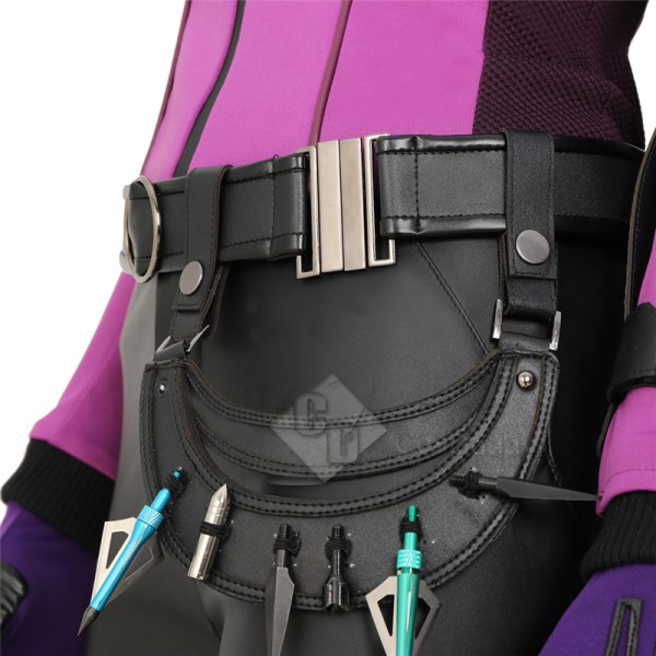 CosDaddy Hawkeye Kate Bishop Costumes Suit Women Kate Halloween Cosplay Outfit Top Level