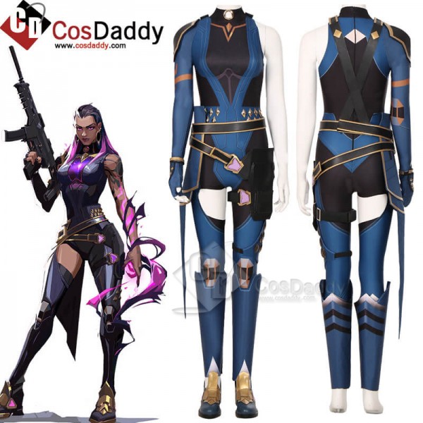 Game Valorant Reyna Costume Guide Valorant Halloween Cosplay Outfit for Women