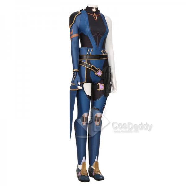 Game Valorant Reyna Costume Guide Valorant Halloween Cosplay Outfit for Women