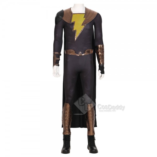 2022  Black Adam Superhero Jumpsuit Halloween Cosplay Costumes CosDaddy