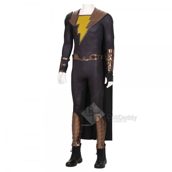 2022  Black Adam Superhero Jumpsuit Halloween Cosplay Costumes CosDaddy