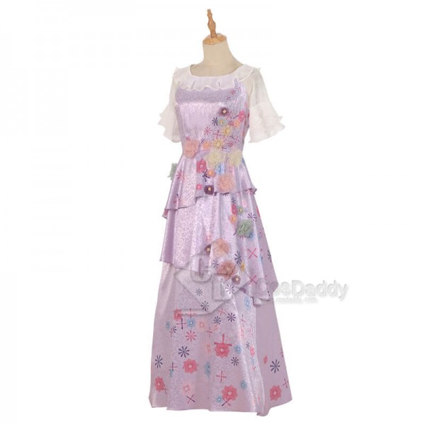 2022 Disney Encanto Isabella Dress Halloween Princess Cosplay Costumes CosDaddy