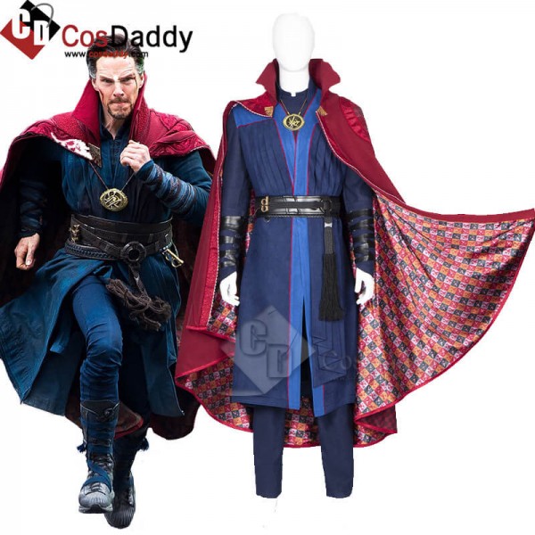 2022 Doctor Strange in the Multiverse of Madness Dr Strange Stephen Costume Halloween Outfit Suit