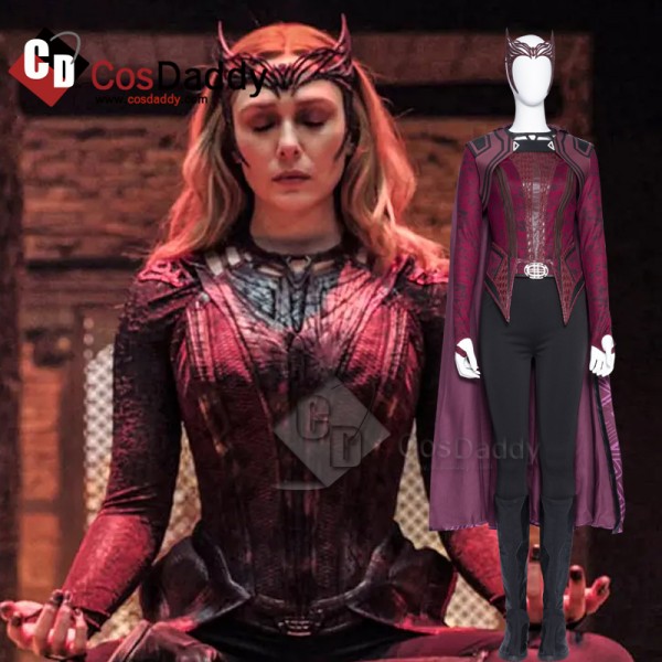 CosDaddy Doctor Strange 2: Scarlet Witch New Costumes Suit Wanda Cosplay Costumes 2022