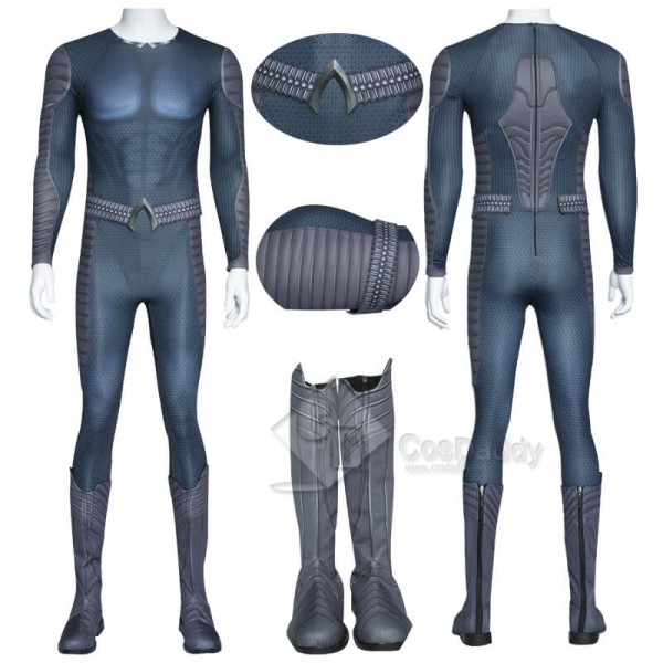 Aquaman 2 New Suit Arthur Curry New Costumes Superhero Halloween Cosplay Bodysuit