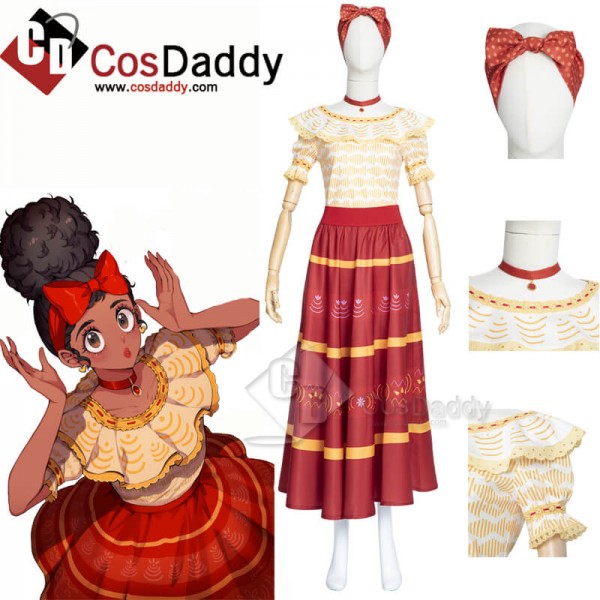 Disney Dolores Encanto Costumes Adults Dolores Mad...