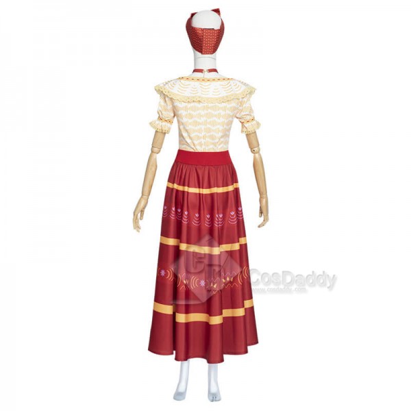 Disney Dolores Encanto Costumes Adults Dolores Madrigal Dress Halloween Cosplay Costumes